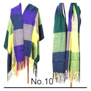 Mardi Gras Soft Flannel Scarves 💜💚💛